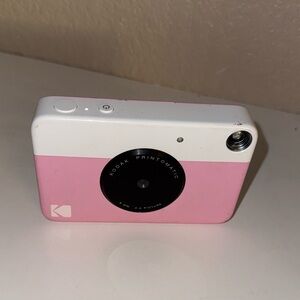 Kodak Pink and White Instant Camera
